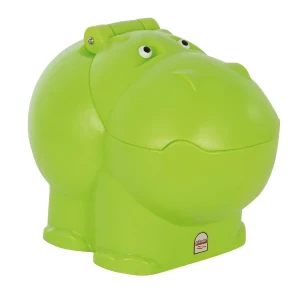 Cutie de depozitare pentru jucării "hipopotam", verde