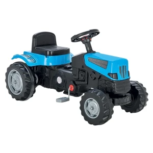 Tractor albastru cu pedale Thumbnail 2