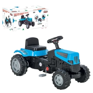 Tractor albastru cu pedale