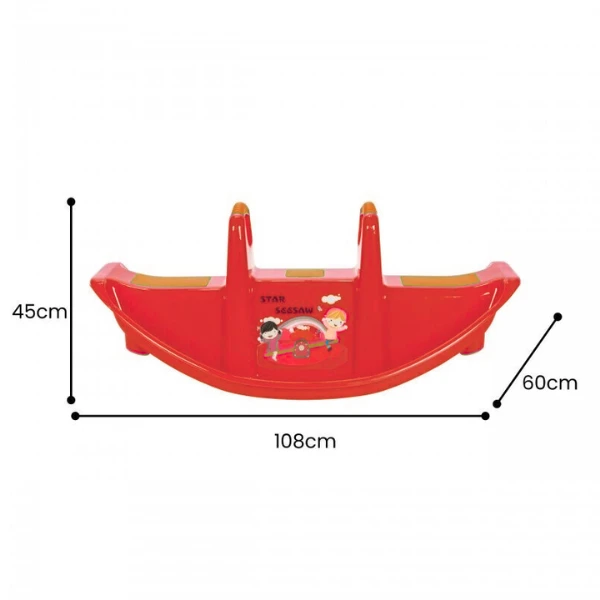 Balansoar star, roșu 3