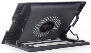 Suport de răcire pentru laptop gembird nbs-1f17t-01, 17", negru Thumbnail 6