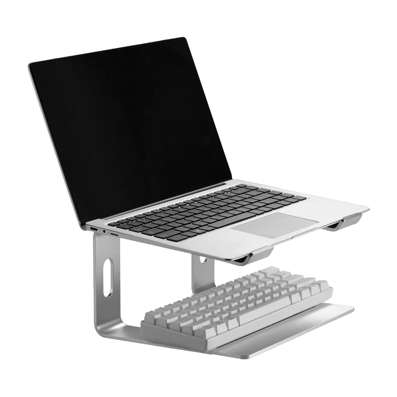 Stand pentru laptop gembird nbs-d1-01, 15,6", argintiu 3