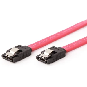 Кабель sata cablexpert cc-satam-data-0.5m, красный Thumbnail 4