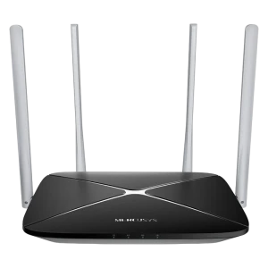Router fără fir mercusys ac12, negru