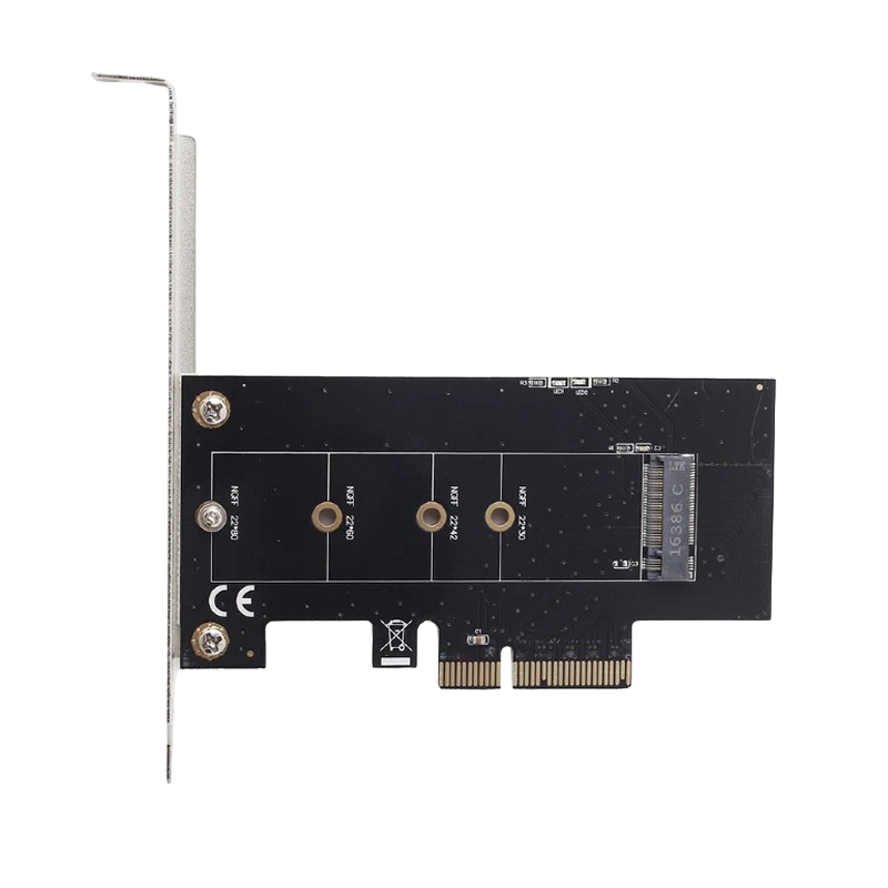 Placă de extensie gembird pex-m2-01, gri 5