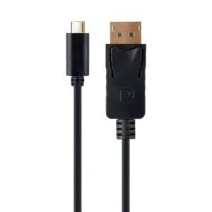 Видеокабель cablexpert a-cm-dpm-01, usb type-c (m) - displayport (m), 2 м, чёрный