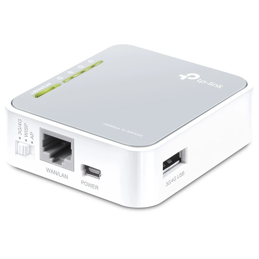 Беспроводной маршрутизатор tp-link tl-mr3020, 3g, 4g, белый 5