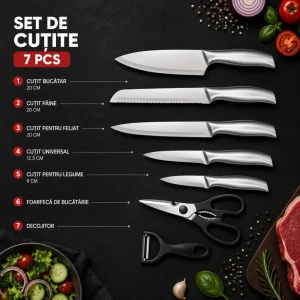Набор из 7 ножей, qg-7pcs