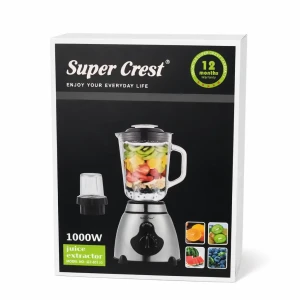 Blender cu cupă sct-8011g, 1000w 1,5l super crest (s1237--18) Thumbnail 5