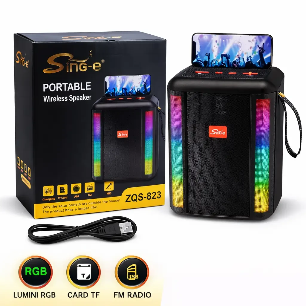 Boxe portabile (zqs-823, albastru) 2