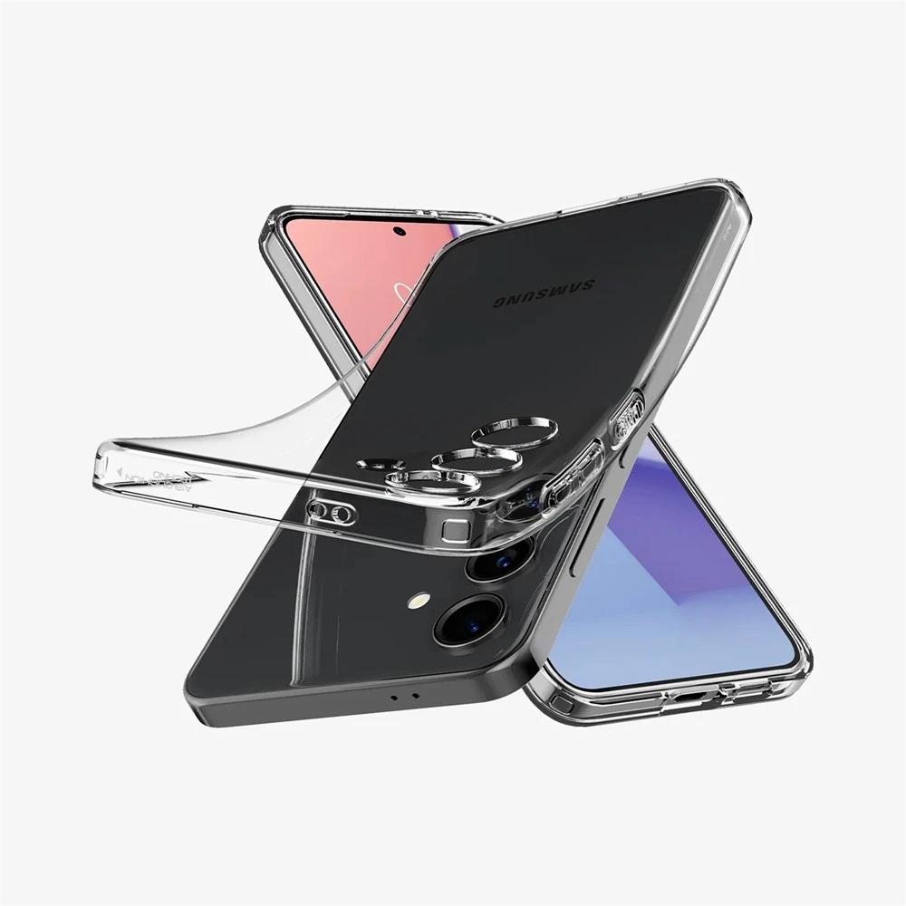 Чехол woo soft tpu для samsung galaxy s24, прозрачный 2