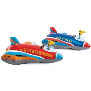 Intex plută-saltea gonflabilă “avion de vânătoare cu pistol de apă” cu mâner, 112х91 cm, până la 40 kg, 3+, 2 culori Thumbnail 12