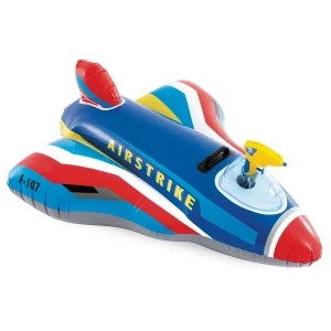 Intex plută-saltea gonflabilă “avion de vânătoare cu pistol de apă” cu mâner, 112х91 cm, până la 40 kg, 3+, 2 culori Thumbnail 5
