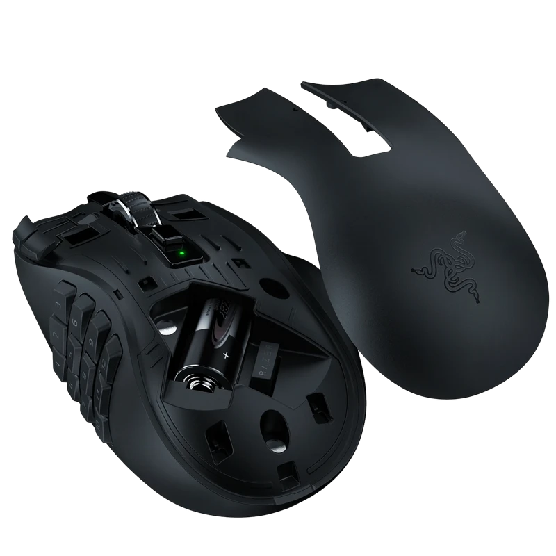 Mouse wireless razer naga v2 hyperspeed, negru 4