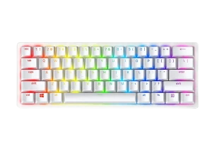 Tastatură razer huntsman mini, cu fir, alb