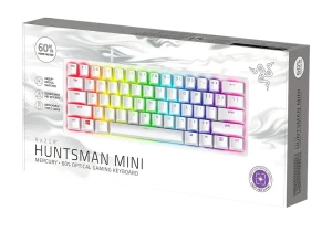 Клавиатура razer huntsman mini, проводное, белый Thumbnail 4