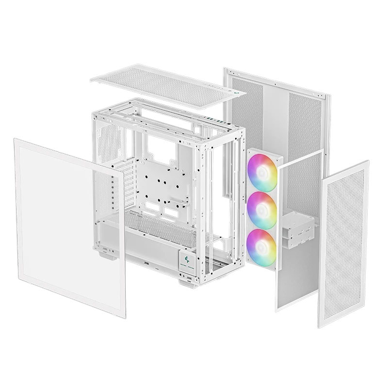 Компьютерный корпус deepcool morpheus, full-tower, без блока питания, чёрный 4