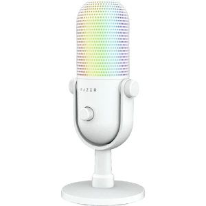 Игровой микрофон razer seiren v3 chroma, проводной аналоговый, белый Thumbnail 5