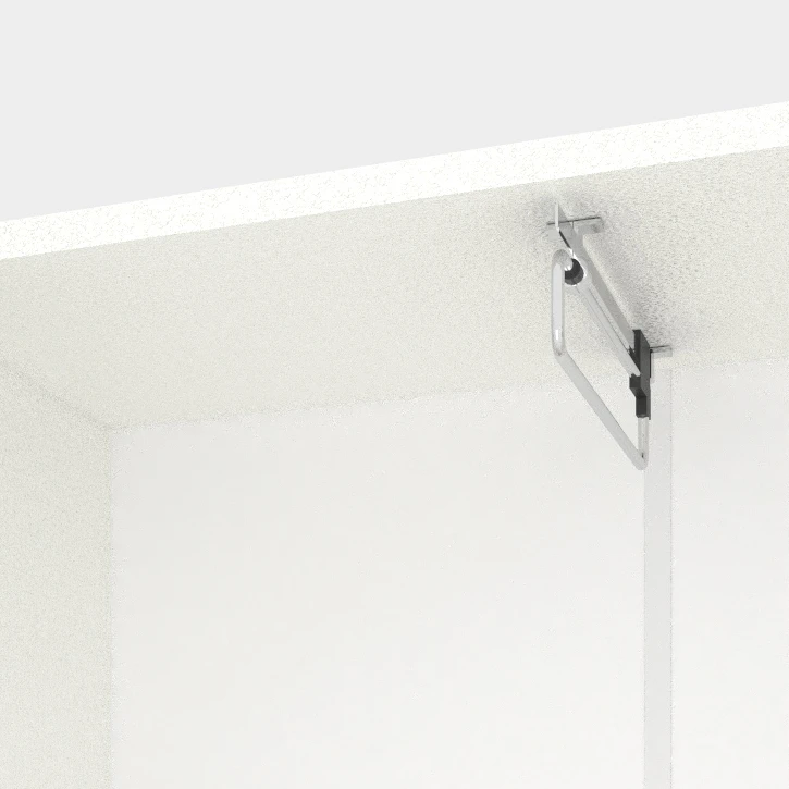 Dulap cu usi batante nex home a015r, 1200x420x2300 mm, white snow-anthracite 4