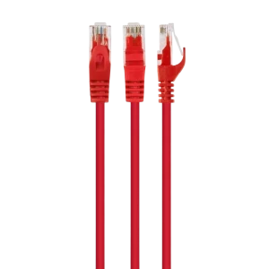 Патч-корд cablexpert pp6u-2m/r, cat6 utp, 2м, красный