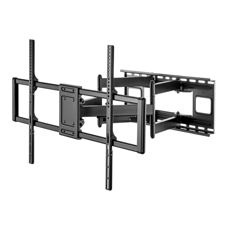 Наклонно-поворотное настенное крепление gembird wm-120st-01, черный 4