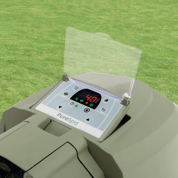 Intex jacuzzi spa gonflabil “bubble massage” 196х71 cm, 795l, 4 persoane, oliv 13