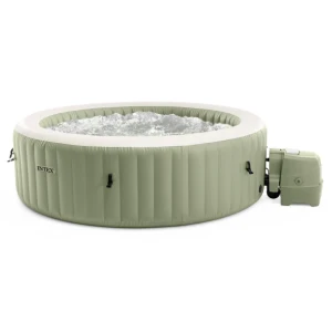 Intex jacuzzi spa gonflabil “bubble massage” 196х71 cm, 795l, 4 persoane, oliv Thumbnail 16