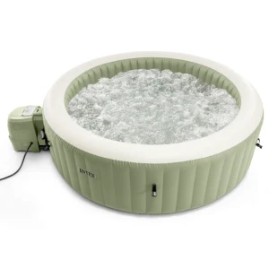 Intex jacuzzi spa gonflabil “bubble massage” 196х71 cm, 795l, 4 persoane, oliv Thumbnail 17