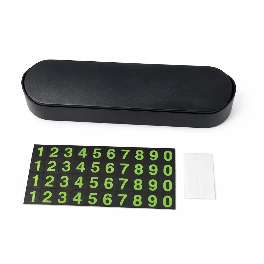 Autocard cu număr de tel pentru parcare hy2572 2