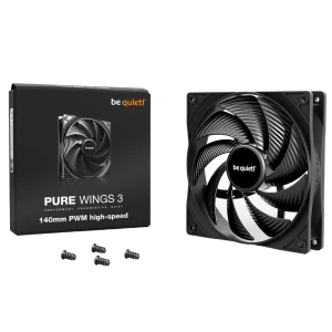 Вентилятор для пк be quiet! pure wings 3 pwm high-speed, 140 мм Thumbnail 3