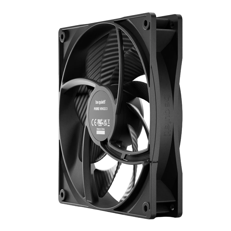 Вентилятор для пк be quiet! pure wings 3 pwm high-speed, 140 мм 5