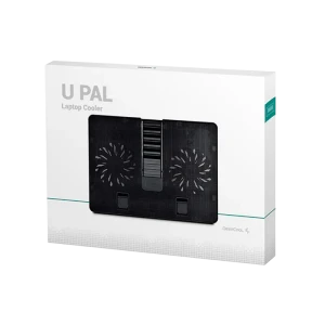 Охлаждающая подставка для ноутбука deepcool u-pal, 15,6", чёрный Thumbnail 2