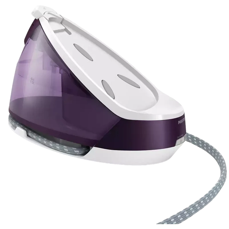 Fier de călcat cu generator de abur philips perfectcare compact plus gc7933/30, 2400w, violet 5