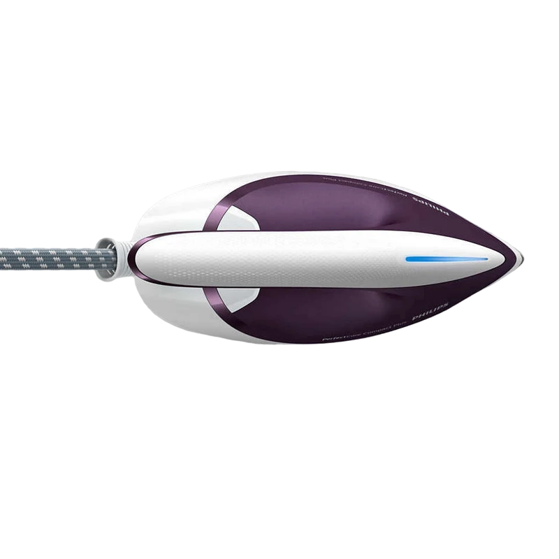 Fier de călcat cu generator de abur philips perfectcare compact plus gc7933/30, 2400w, violet 12