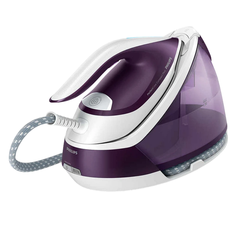 Fier de călcat cu generator de abur philips perfectcare compact plus gc7933/30, 2400w, violet 11