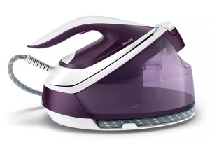 Fier de călcat cu generator de abur philips perfectcare compact plus gc7933/30, 2400w, violet Thumbnail 7