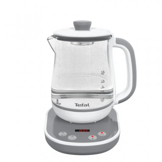 Fierbător electric tefal bj551b10, gri / alb 13