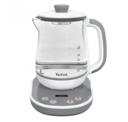 Fierbător electric tefal bj551b10, gri / alb 3