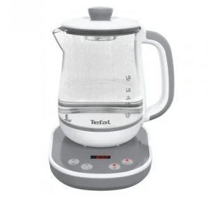 Fierbător electric tefal bj551b10, gri / alb Thumbnail 3