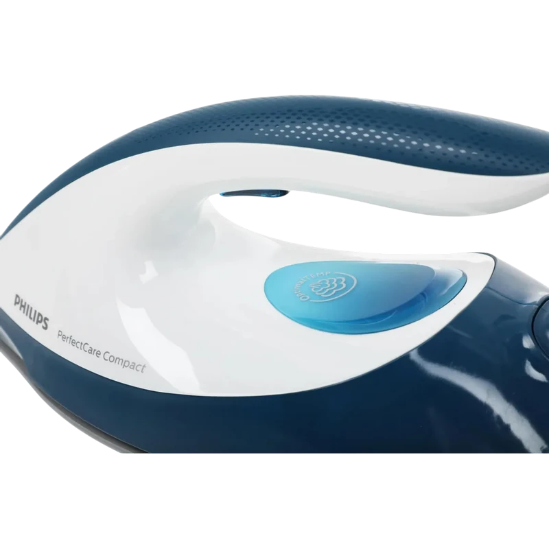 Утюг с парогенератором philips gc7840/20, 2400вт, синий 4