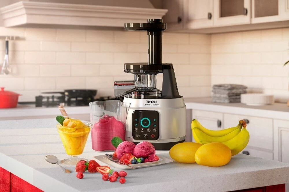 Соковыжималка tefal zc420e38, черный нержавеющая сталь 17