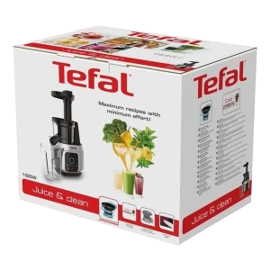 Соковыжималка tefal zc420e38, черный нержавеющая сталь Thumbnail 2