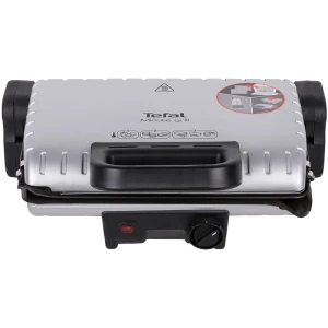 Электрический гриль tefal minute, 1600вт, серебристый