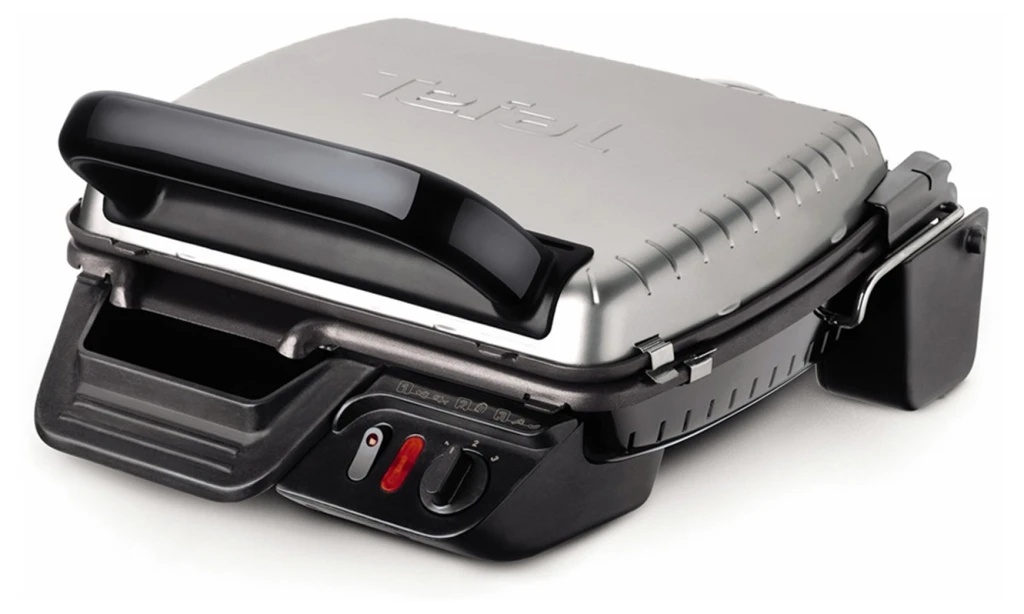 Электрический гриль tefal gourmet, 2000вт, серебристый 3