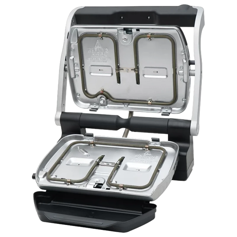 Электрический гриль tefal optigrill, 2000вт, нержавеющая сталь 3