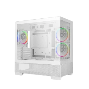 Компьютерный корпус deepcool cg380 3f wh, mini-tower, без блока питания, белый Thumbnail 4