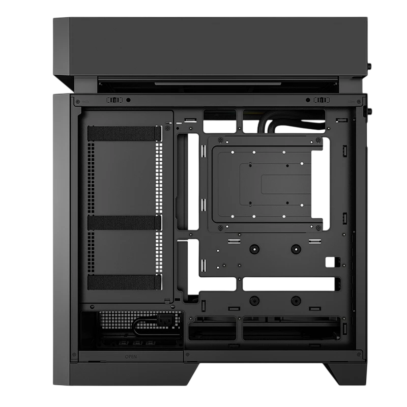 Компьютерный корпус deepcool cl6600, midi-tower, без блока питания, чёрный 10