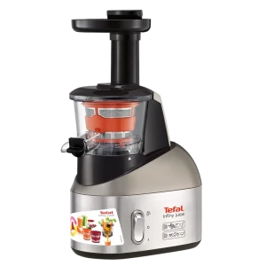 Соковыжималка tefal zc255b38, серебристый | черный Thumbnail 2