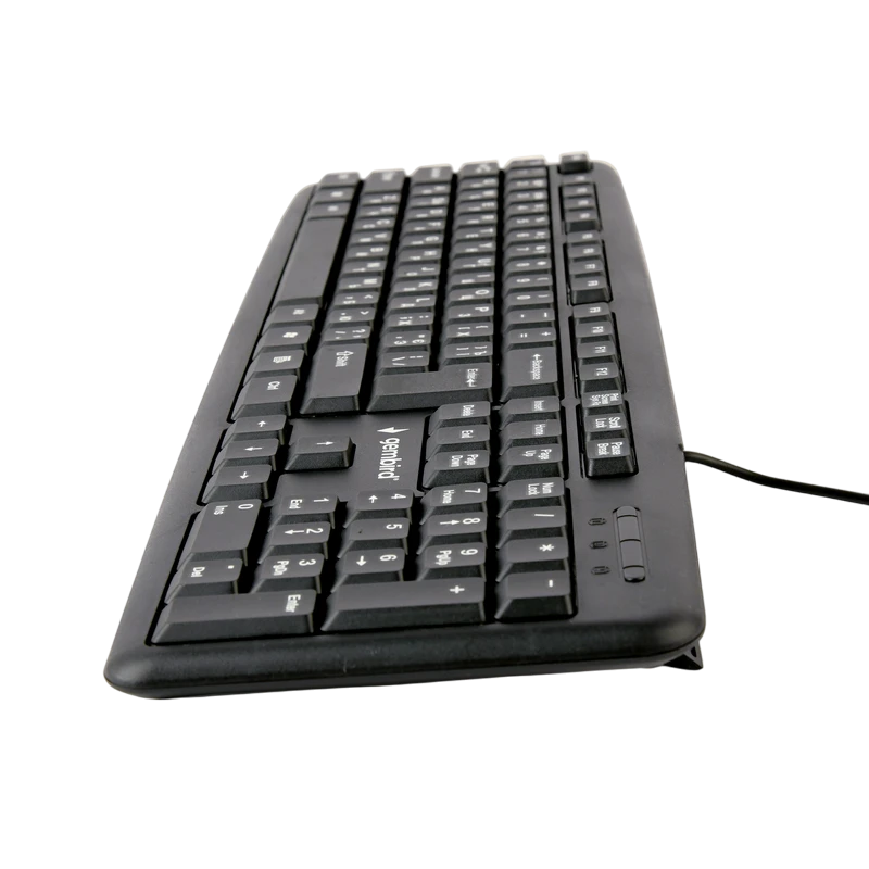 Клавиатура gembird kb-u-103-ua, проводное, чёрный 5