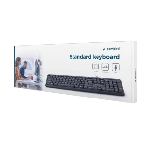 Клавиатура gembird kb-u-103-ua, проводное, чёрный Thumbnail 2